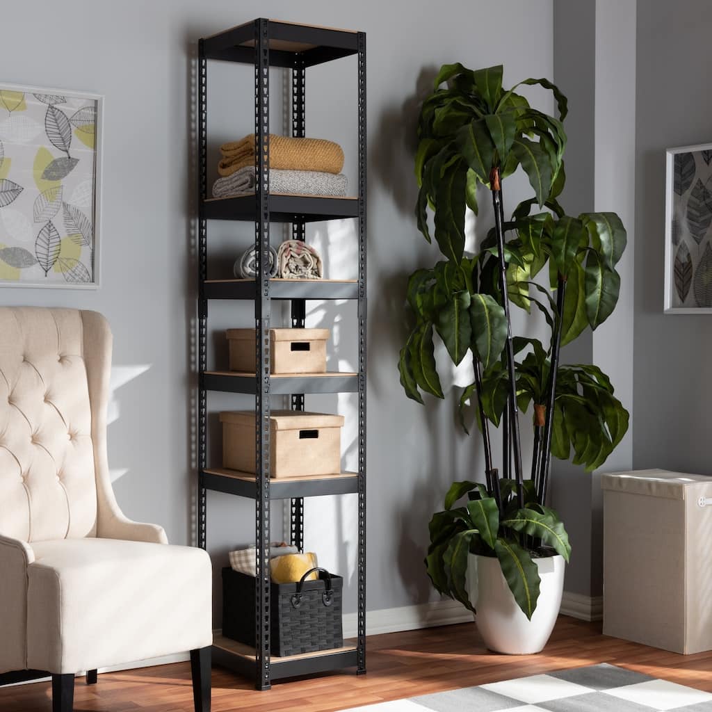 Contemporary 5-Shelf Closet Storage Racking Organizer