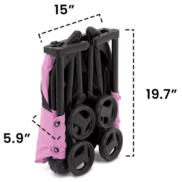 the clutch stroller by delta children
