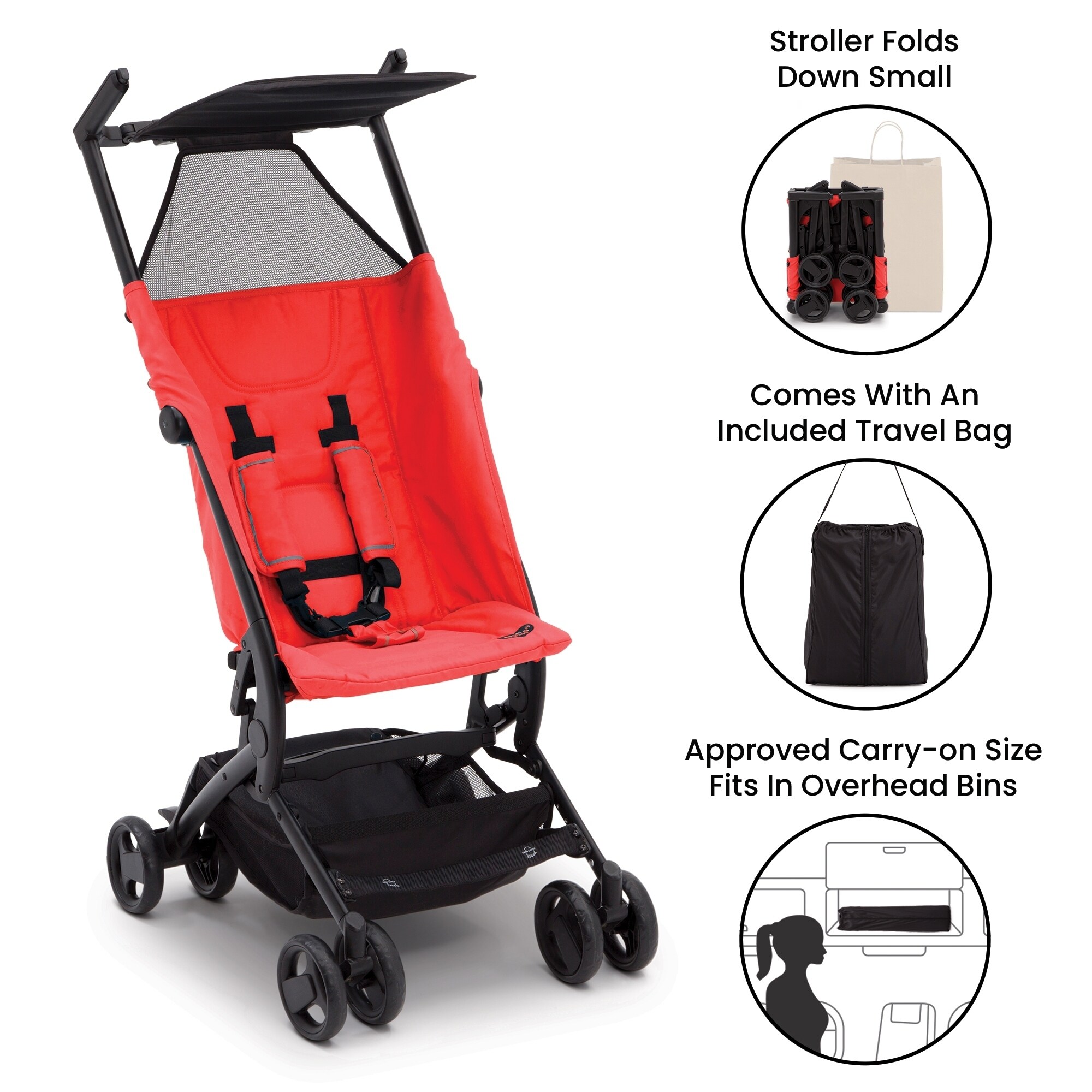 small folding travel stroller