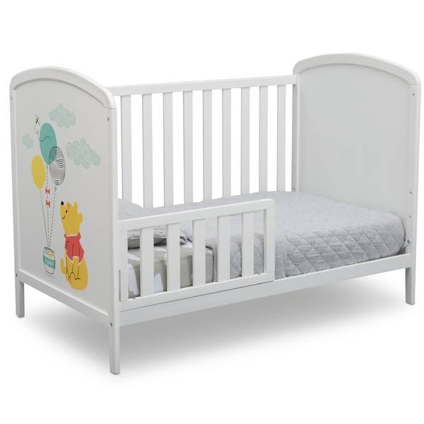 Shop Disney Winnie The Pooh 3 In 1 Convertible Crib By Delta