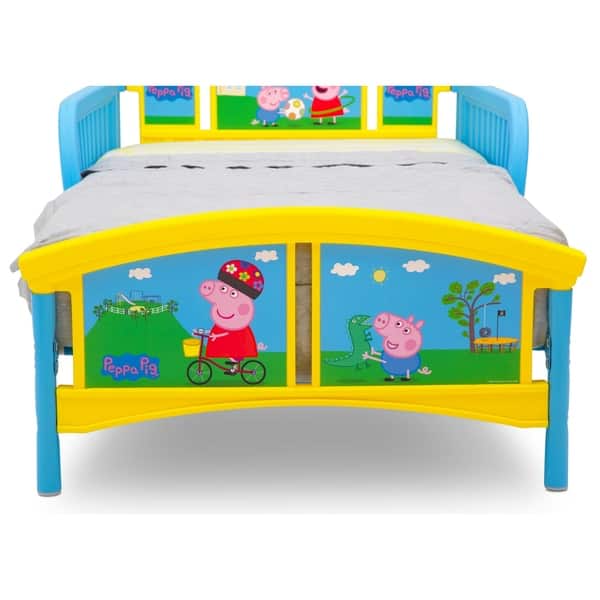 Shop Peppa Pig Plastic Toddler Bed Overstock 26418727