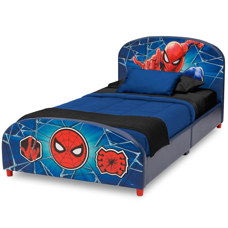 Marvel Spider-Man Upholstered Twin Bed