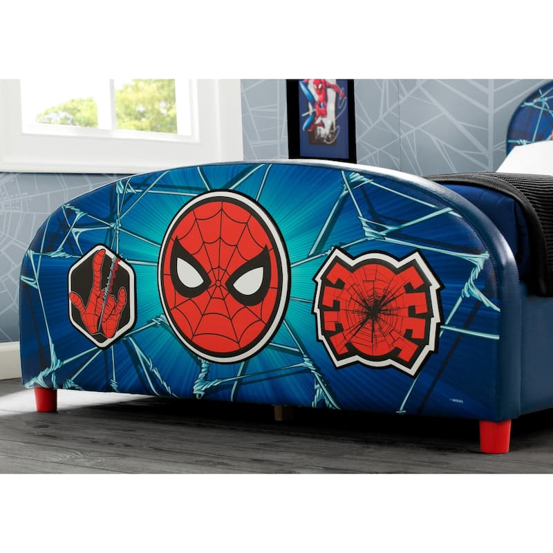 Marvel Spider-Man Upholstered Twin Bed