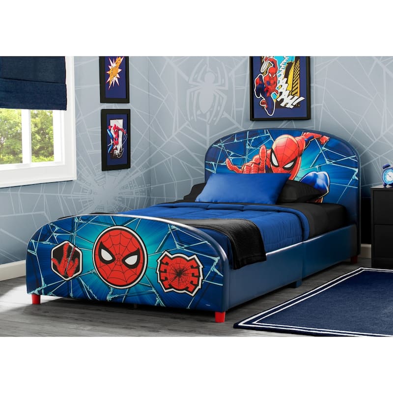 Marvel Spider-Man Upholstered Twin Bed