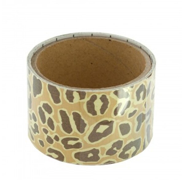Bulk Buys Cheetah Pattern Mini Repositionable Wall Border - 24 Pack