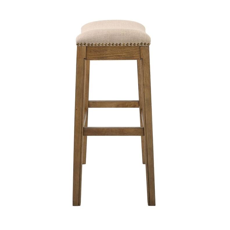 Copper Grove Bezons Saddle Seat 30-in. Bar Stool