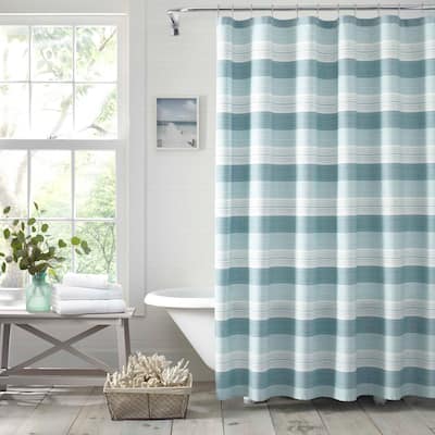 Tommy Bahama Hula Beach Blue Shower Curtain