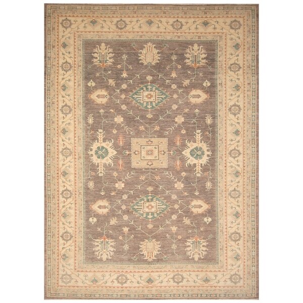 Handmade Vegetable Dye Khotan Wool Rug (Afghanistan) - 8'10 x 12'5