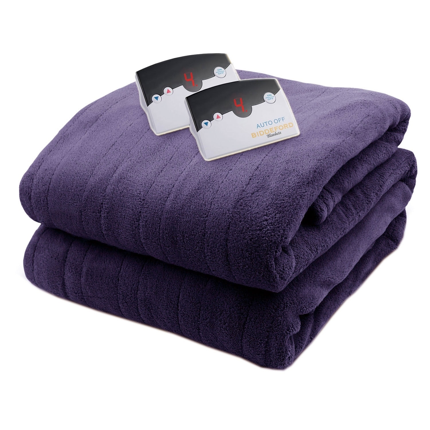 Biddeford heated best sale microplush blanket king