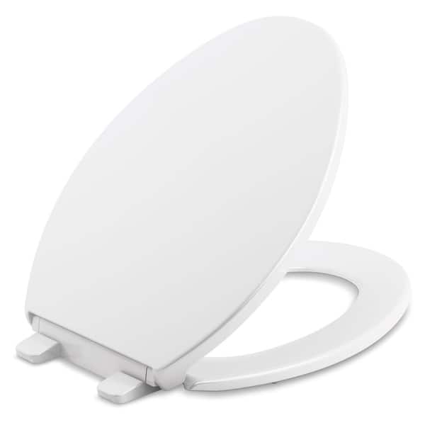 Kohler Brevia Plastic Elongated Toilet Seat K201100 White Bed Bath