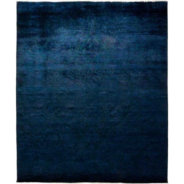 Vibrance, Hand Knotted Area Rug - 8' 1" x 9' 10" - 8'1" x 9'10"