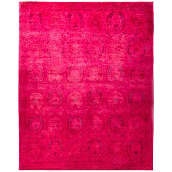 Vibrance, Hand Knotted Area Rug - 8' 2" x 9' 10" - 8'2" x 9'10"