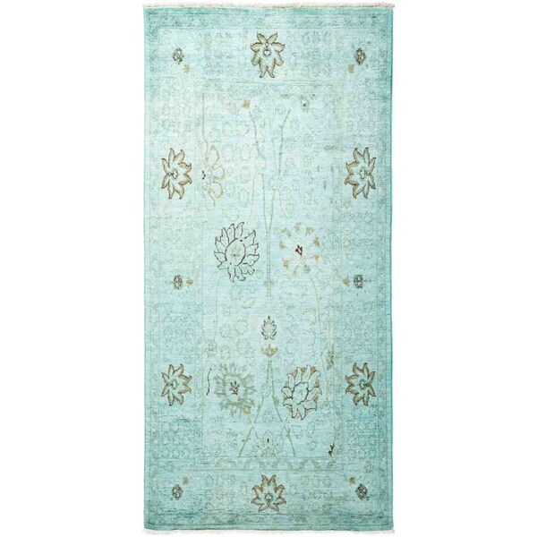Vibrance, Hand Knotted Area Rug - 4' 0" x 6' 3" - 4' x 6'3"