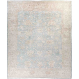 Silky Oushak, Hand Knotted Area Rug - 11' 10" x 14' 3" - 11'10" x 14'3"/Surplus