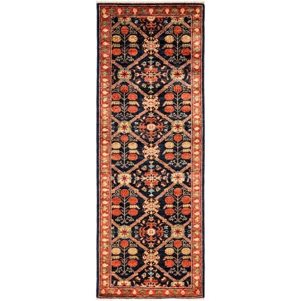 Serapi, Hand Knotted Runner Rug - 2' 0" x 5' 9" - 2' x 5'9" Runner