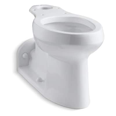 Kohler Barrington™ Comfort Height® Elongated Chair Height Toilet Bowl ...