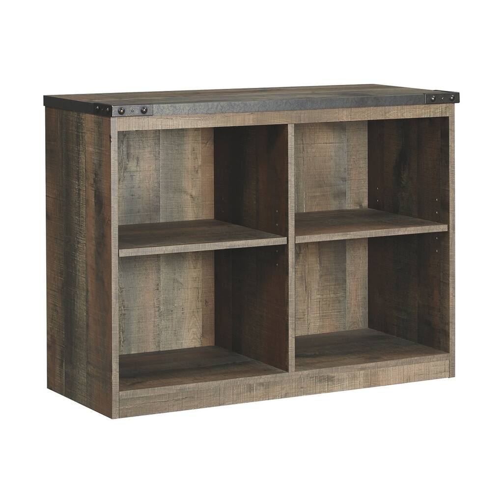 Trinell King Footboard Storage Box - Brown