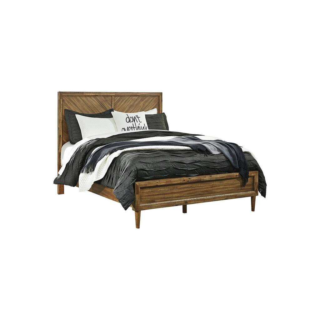 Broshtan Queen Panel Footboard - Light Brown