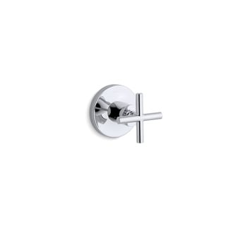 Kohler Purist Valve Trim With Cross Handle For Transfer Valve Requires Valve Polished Chrome Overstock 26427801