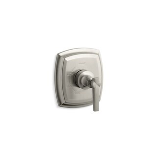 Kohler Margaux Rite-Temp Valve Trim with Lever Handle Vibrant Brushed Nickel