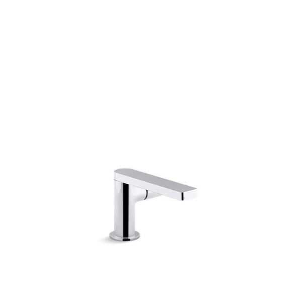 Kohler Composed Single Handle Bathroom Sink Faucet With Pure Handle Polished Chrome