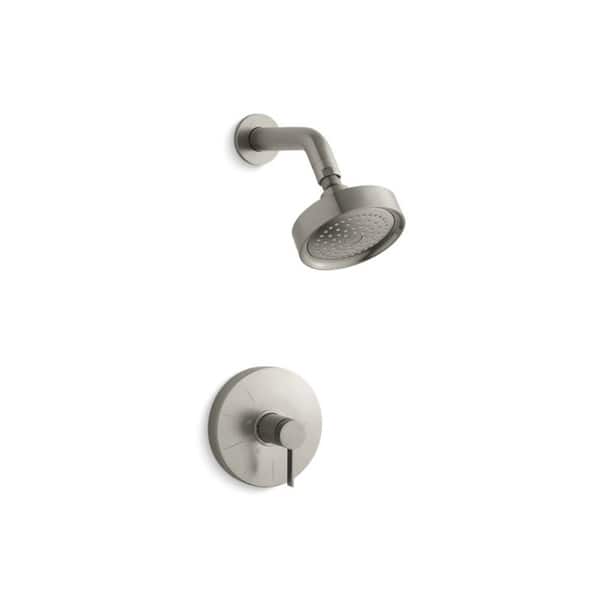 KOHLER Stillness Slide Bar Trim Kit, Vibrant Brushed Bronze (Valve Not Included)