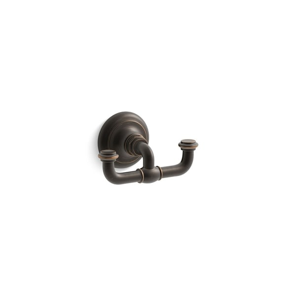 Kohler Artifacts Double Robe Hook Oil Rubbed Bronze K 72572 2BZ