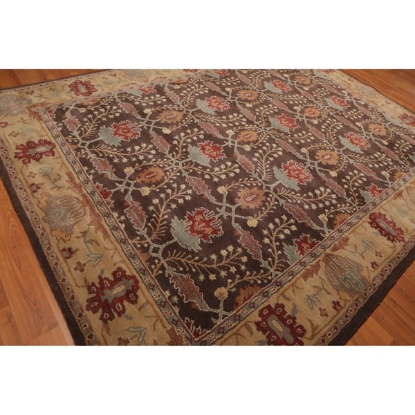 William Morris Arts Crafts Handmade Wool Area Rug 8 X10 Arts Crafts Handmade Wool Area Rug