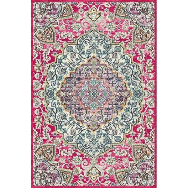 Avalon Rugs Wonderlust Bohemian Gypsy Collection Area Rug 8'x10' Cherry