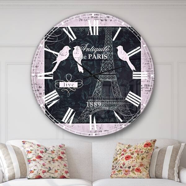 Shop Designart Paris Vintage Collage Ii French Country Wall