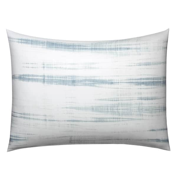 Shop Vera Wang Marble Shibori Blue Duvet Cover On Sale