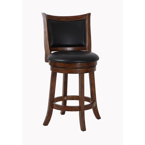 Bristol Dark Brown 24inch Counter Stool with PU Seat On Sale