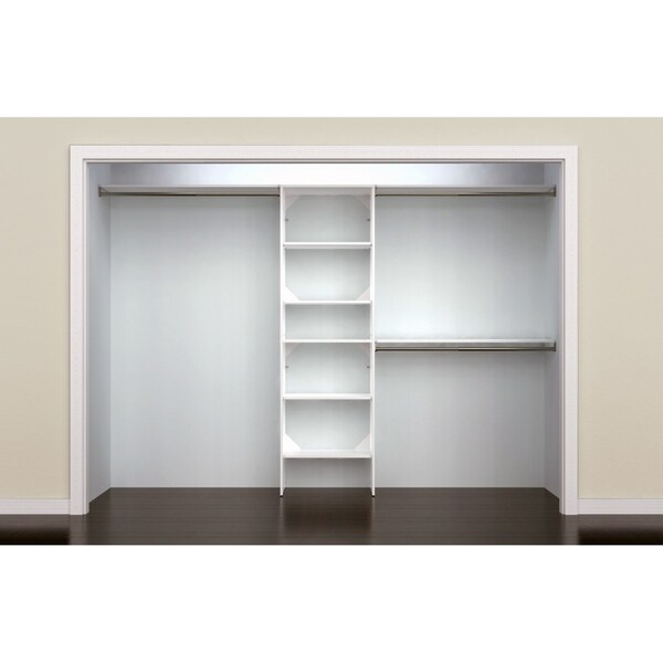 Shop ClosetMaid SuiteSymphony 25 in. Closet Organizer with Shelves - Overstock - 26435858