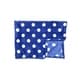 preview thumbnail 4 of 4, Plush Fleece Polka Dot Baby Blanket