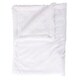 preview thumbnail 3 of 2, Mink Sherpa Baby Blanket White