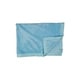 preview thumbnail 4 of 4, Solid Coral Fleece Baby Blanket with Satin Border
