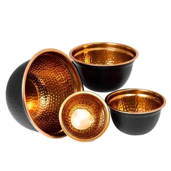 copper mixing bowl set