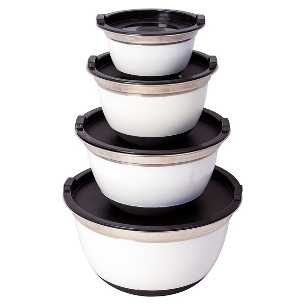 non skid mixing bowls with lids