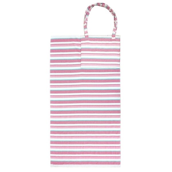 pink beach bag