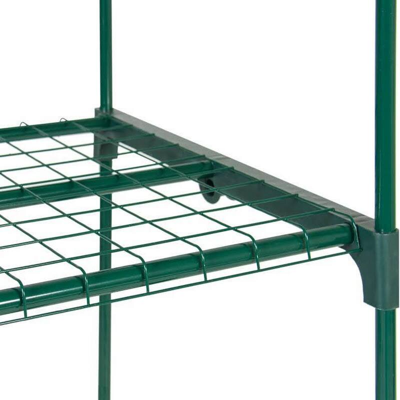 GENESIS 3 Tier Portable Rolling Greenhouse with Opaque Cover