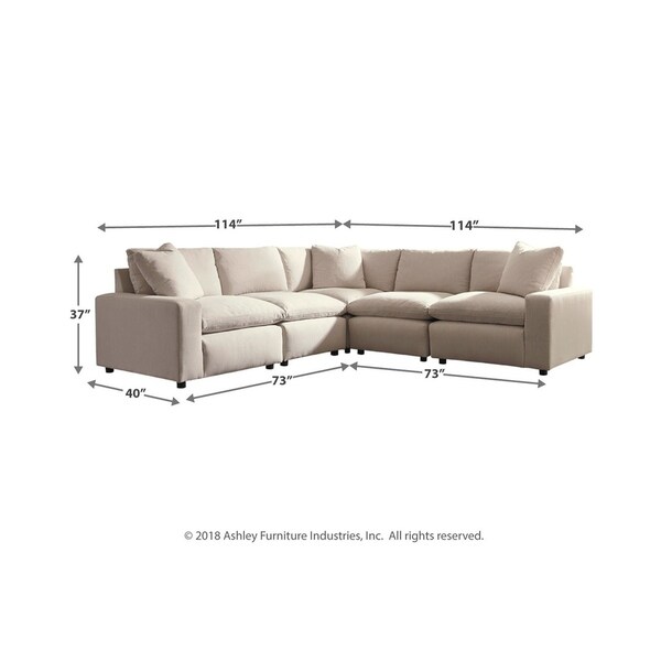 Savesto 5 Piece Sectional Bed Bath Beyond 26439249