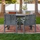 Havenside Home Hydaburg 5-piece Outdoor Extension Dining Set - Thumbnail 19