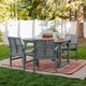 Havenside Home Hydaburg 5-piece Outdoor Extension Dining Set - Thumbnail 21