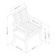 Havenside Home Hydaburg 5-piece Outdoor Extension Dining Set - Thumbnail 15