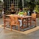 Havenside Home Hydaburg 5-piece Outdoor Extension Dining Set - Thumbnail 1