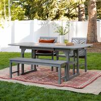 Havenside Home Hydaburg 4-piece Outdoor Extension Dining