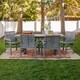 7-piece Outdoor Extension Dining Set - Thumbnail 16