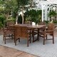 7-piece Outdoor Extension Dining Set - Thumbnail 9