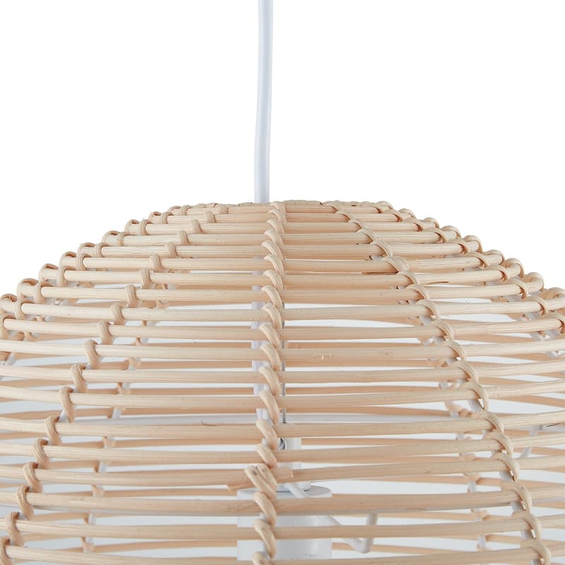 SEI Furniture Eclectic Rattan Pendant Light