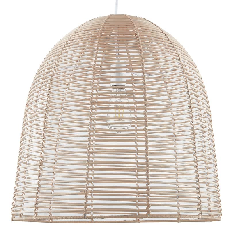 SEI Furniture Eclectic Rattan Pendant Light